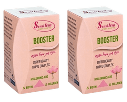 BOOSTER קולגן | ביוטין וחומצה היאלורונית | מכיל 60 כמוסות | סנסי טבע | Sensi Teva