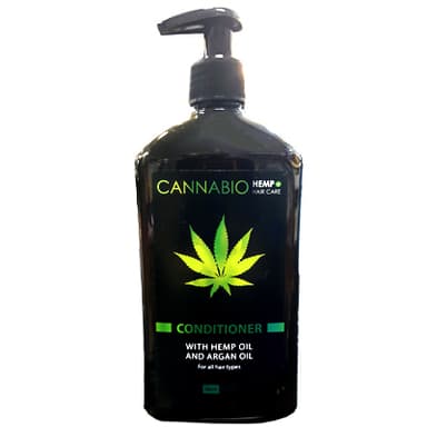 מרכך עם שמן המפ וארגן | מכיל 400 מל | CANNABIO By Sea Of Spa | ביו ספא | BIO SPA