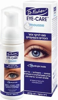 מוס לניקוי העיניים והעפעפיים - 50 מל דר פישר | Dr Fischer