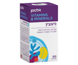 ניאצין | במינון של 200 מג לטבליה | בשחרור מושהה | מכיל 100 טבליות | מכיל ויטמין B3 | המוצר בתוקף עד 300924 אלטמן | ALTMAN