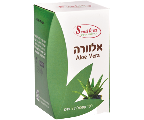 אלואה פרוקס | תוסף תזונה | מכיל 100 כמוסות צמחיות | סנסי טבע | Sensi Teva
