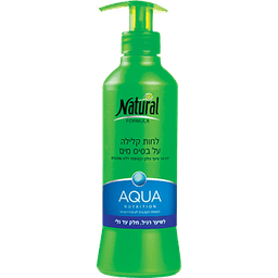 קרם לחות קליל על בסיס מים | לשיער רגיל חלק וגלי | 400 מל | נטורל פורמולה | Natural Formula