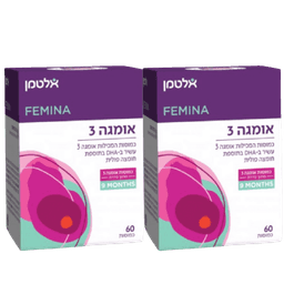 מבצע זוגי | אומגה 3 | תוסף תזונה | עשיר ב DHA | כמוסות 120 | אלטמן | ALTMAN