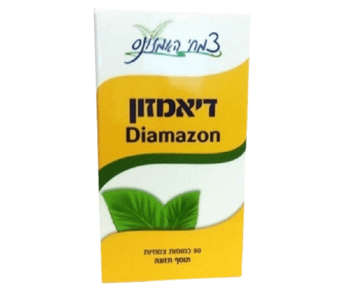 דיאמזון פורמולת צמחים | 90 כמוסות צמחיות | צמחי האמזונס | Amazon Herbs