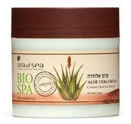 קרם אלוורה | מכיל 250 מל | Aloe Vera Cream | לכל סוגי העור | ביו ספא | BIO SPA