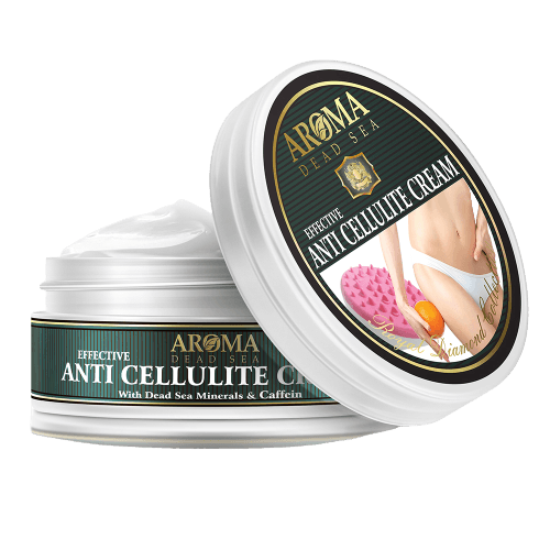 קרם פעיל נגד צלוליט | מכיל 160 מל | ללא SLS | ללא פראבנים | ברישיון משרד הבריאות | ארומה דד סי | Aroma Dead Sea