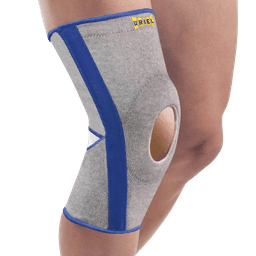 מגן ברך מסיליקון לתמיכה ומניעת לחץ בעת ריצה כיפוך רגיל או ישיבה עם פתח לשחרור לחץ מכיפת הפיקה | מידה XL | אוריאל | URIEL