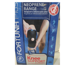 מגן ברך עם פתח נאופרן - מידה XXL - פורטונה פלוס פורטונה פלוס | Fortuna Plus