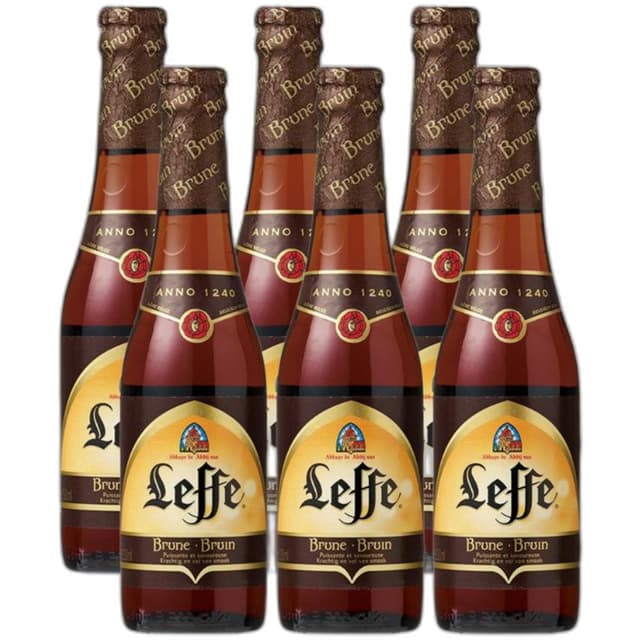 שישייה בירה לף בראון - 330 מל