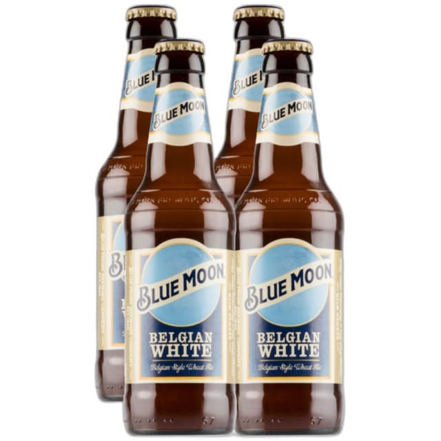 רביעייה בירה בלו מון - 355 מל