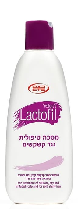 מסיכה טיפולית נגד קשקשים | מכיל 250 מל | לקטופיל -