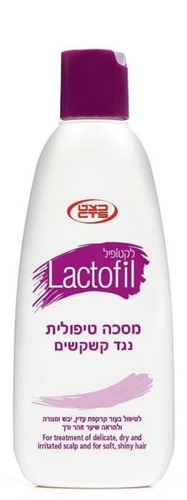 מסיכה טיפולית נגד קשקשים | מכיל 250 מל | לקטופיל -