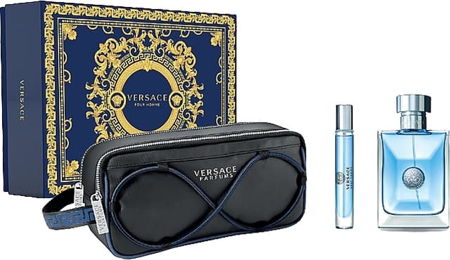 מארז לגבר ורסאצה VERSACE POUR HOMME GIFT SET 100 ML EDT 10 ML BAG