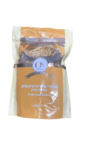 OS+ | פתיתי שמרים מיובשים | פתיתי בירה | 200 גרם OS+ PURE NATURE | אוס + טבע טהור