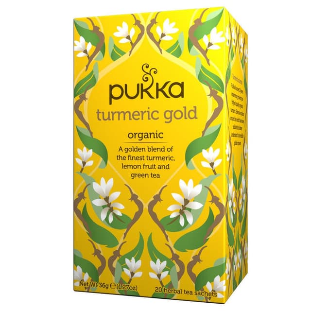 חליטת תה כורכום זהב