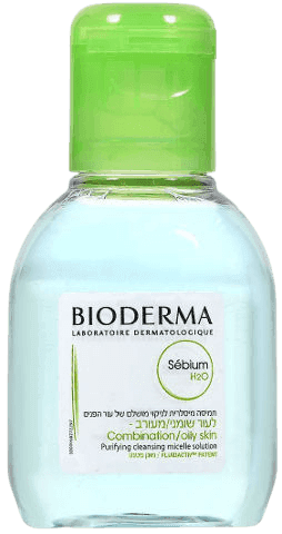 מי פנים מיסלריים | מסיר איפור | לעור מעורב עד שמן | מכיל 100 מל | סביום H2O | ביודרמה | Bioderma