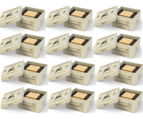 סבון סבתא גמילה הסבון המקורי מצמחים ושמנים טהורים - 115 גרם - מארז 12 יחידות סבתא גמילה | Grandma Jamila