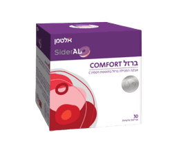 ברזל קומפורט אלטמן | אבקה עם ברזל וויטמין C | 30 אריזות אישיות | כשר פרווה | אלטמן | ALTMAN