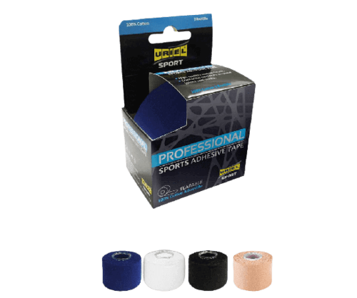 סרט חבישה מקצועי שחור | מספק תמיכה ומסייע במניעת פציעות גפיים | אוריאל | URIEL