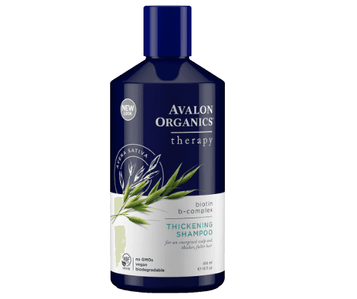 שמפו ביוטין לשיקום וחיזוק סיב השיער | 414 מל | Avalon Organics אבלון אורגניקס | AVALON ORGANICS