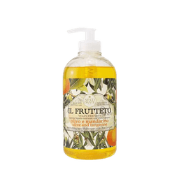 סבון נוזלי זית ומנדרינה | סבון נוזלי לאמבט ולמקלחת | מכיל 500 מל | נסטי דנטה | nesti dante