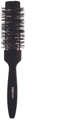 מברשת שיער | פן קרמית | מקצועית לשיער | מבית פרו אייר פלוס | 33 ממ | מניעת חשמל סטטי | עיצוב שיער קול ונוח פרוהייר | PROHAIR