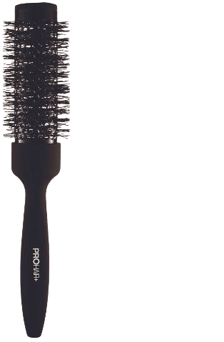 מברשת שיער | פן קרמית | מקצועית לשיער | מבית פרו אייר פלוס | 33 ממ | מניעת חשמל סטטי | עיצוב שיער קול ונוח פרוהייר | PROHAIR