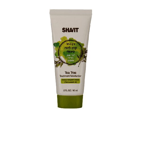 קרם לחות טיפולי | עץ התה | מכיל 60 מל | Shavit | שביט