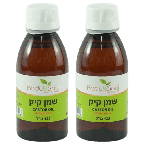 מארז זוגי | שמן קיק | מכיל 125 מל | איכות מעולה | לשימוש חיצוני בלבד | Body Soul