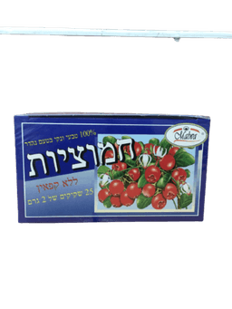 תה חמוציות | ללא קפאין | 25 שקיקי תה | מלווה Malwa | מלווה