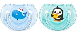 זוג מוצצי סיליקון אבנט קלאסיק avent classic | לגילאים 6-18 חודשים | - פיליפס | PHILIPS