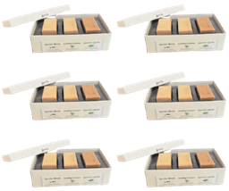 שלישיית מיני סבון טבעיים | מבית גמילה | 6 יחידות סבתא גמילה | Grandma Jamila