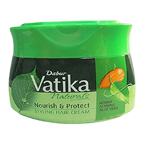 קרם עיצוב | לכל סוגי השיער | נוסחה משופרת | חינה שקדים ואלוורה | עיצוב קל ומהיר | מכיל 140 מל | מבית וטיקה וטיקה | Vatika