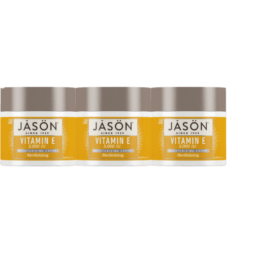 מבצע שלישיה | גייסון קרם פנים | ויטמין E להחייאת העור | לעור גמיש ובריא | גייסון | JASON