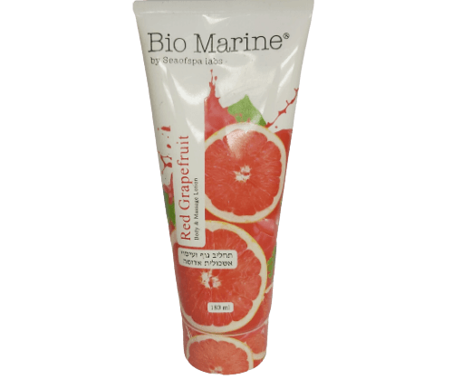 קרם גוף ועיסוי אשכוליות אדומות - ביו מארון ביו מארין | Bio Marine