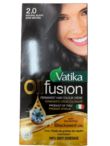 צבע לשיער | שחור 20 | מבית וטיקה וטיקה | Vatika