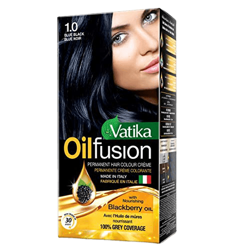 צבע לשיער | שחור כחול 10 | מבית וטיקה וטיקה | Vatika