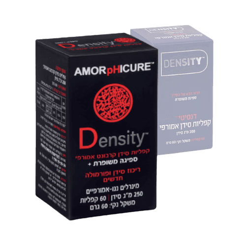 תוסף סידן אמורפי | דנסיטי | מכיל 60 טבליות | מוצר כשר |