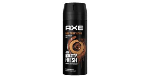 AXE Dark Temptation | Dark Chocolate Scent | ריח שוקולד מריר | 48hrs Non Stop Fresh | רעננות 48 שעות ללא הפסקה