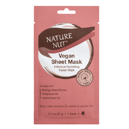 מסכת בד לפנים | 20גרם | ניטשר נאט | Nature Nut