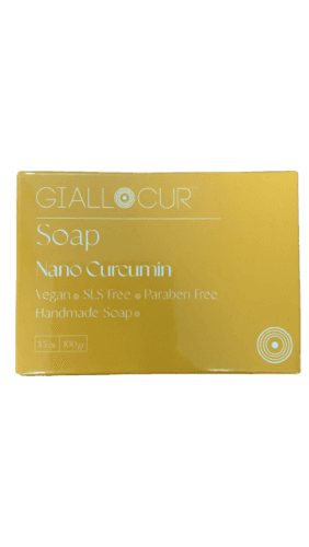 גאלוקור | סבון ננו כורכומין טבעי | 100 גרם | בתוספת שמנים טבעים