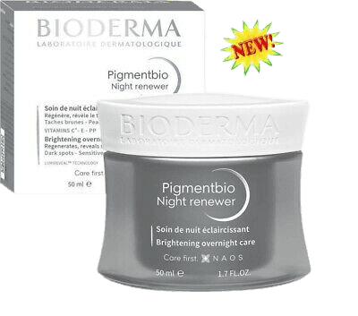 ביודרמה | קרם לילה מבהיר | חיוני לעור בריא | 50 מל ביודרמה | Bioderma