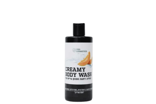 תחליב רחצה | טבעוני | בריח מלון | בתוספת חומצה היאלרונית ספירולינה ושמן קיק | מכיל 450 מל | VEG COSMETICS