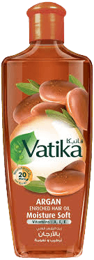 שמן לשיער מועשר | מבית וטיקה | עם שמן ארגן מרוקאי | מכיל 200 מל וטיקה | Vatika