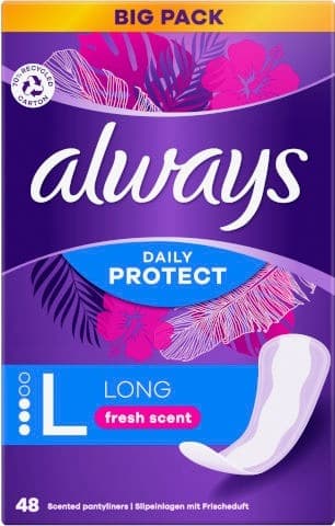 מגני תחתון | פרש | לונג | אולוויז | מכיל 48 יחידות אולוויז | always