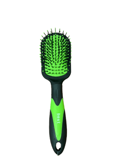 מברשת שיער לצבעונית | בגדלים שונים | ירוק