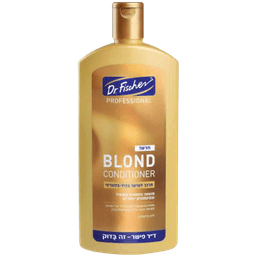 דוקטור פישר | BLOND | מרכך לשיער בהיר בלונדיני | 400מל דר פישר | Dr Fischer