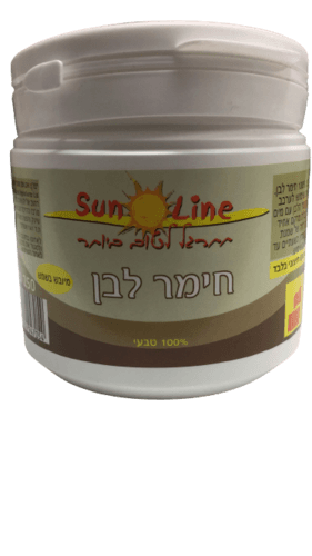 חימר לבן סאן ליין | מכיל 250 גרם | סאן ליין | Sun line