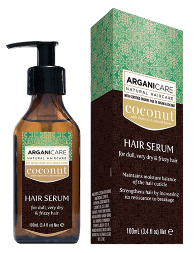 סרום קוקוס | ארגניקר | לשיער יבש מאוד ופגום | מכיל 100 מל ארגני קר | ARGANICARE