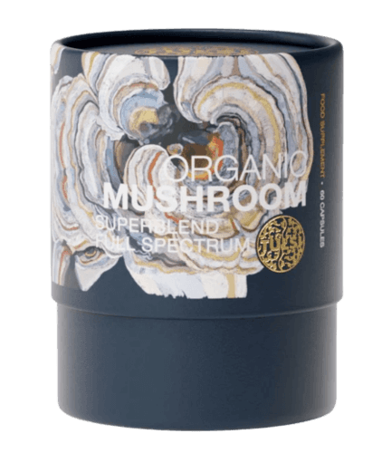 פטריות כוח אורגניות | 60 כמוסות | פוקה | PUKKA